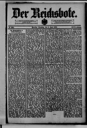 Der Reichsbote vom 06.06.1899
