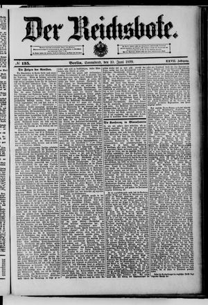 Der Reichsbote on Jun 10, 1899