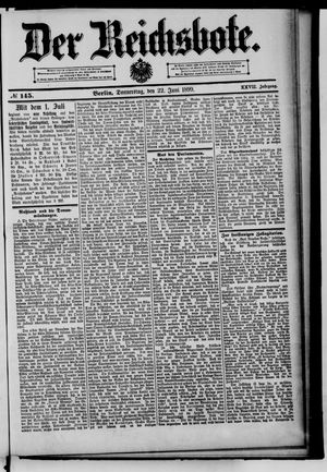 Der Reichsbote on Jun 22, 1899