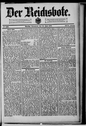 Der Reichsbote on Jun 24, 1899
