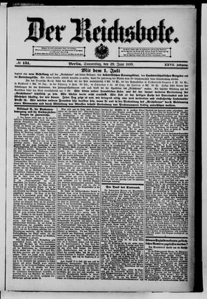 Der Reichsbote vom 29.06.1899