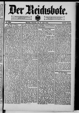 Der Reichsbote vom 16.07.1899