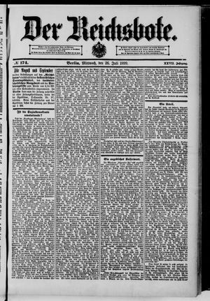 Der Reichsbote vom 26.07.1899