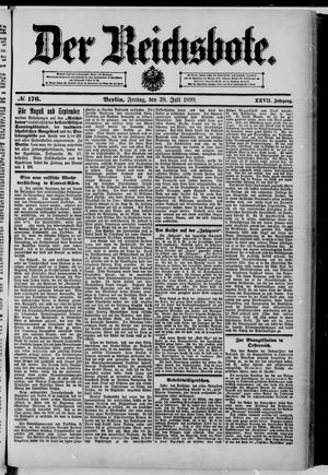 Der Reichsbote vom 28.07.1899