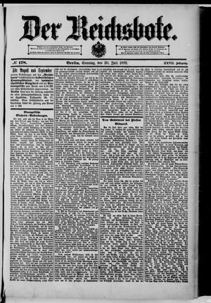 Der Reichsbote vom 30.07.1899