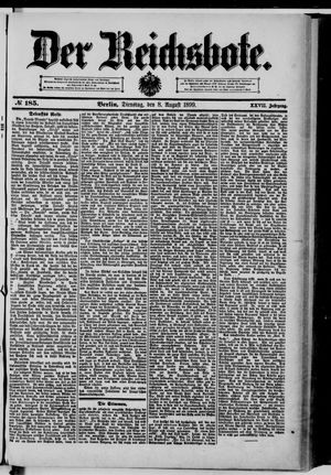 Der Reichsbote on Aug 8, 1899