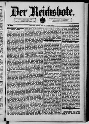 Der Reichsbote vom 11.08.1899