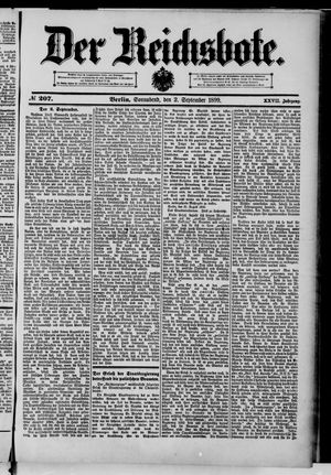 Der Reichsbote vom 02.09.1899