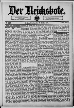 Der Reichsbote vom 17.10.1899