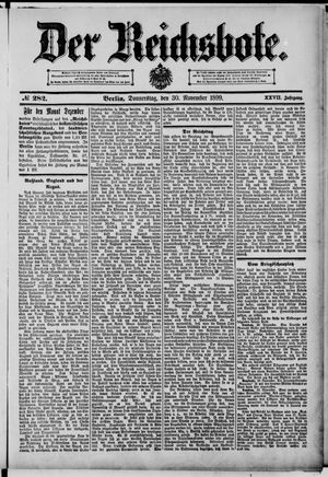 Der Reichsbote vom 30.11.1899