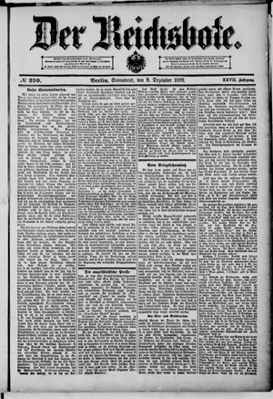Der Reichsbote vom 09.12.1899