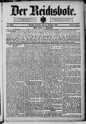 Der Reichsbote vom 19.12.1899