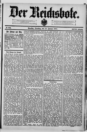 Der Reichsbote vom 30.01.1900
