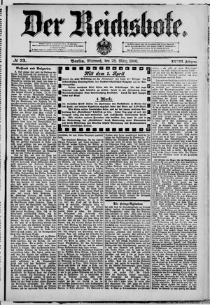 Der Reichsbote vom 28.03.1900