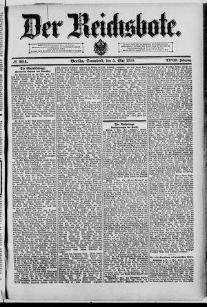 Der Reichsbote on May 5, 1900