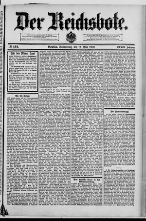 Der Reichsbote vom 17.05.1900
