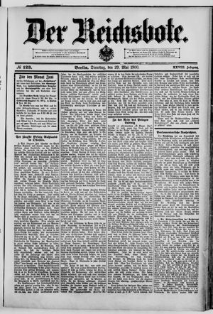 Der Reichsbote vom 29.05.1900