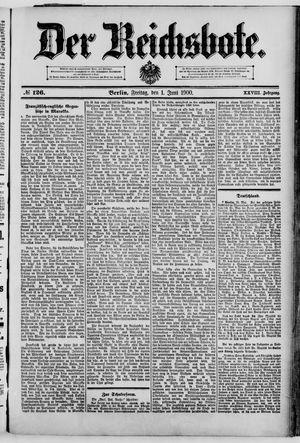 Der Reichsbote on Jun 1, 1900