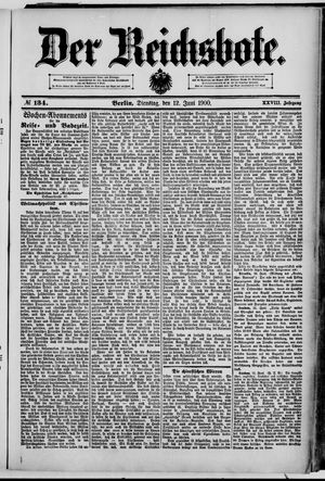 Der Reichsbote vom 12.06.1900