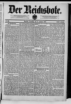 Der Reichsbote vom 15.01.1901