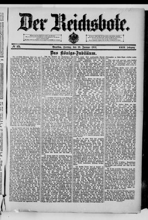 Der Reichsbote vom 18.01.1901