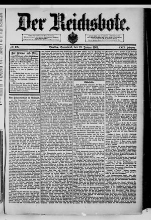 Der Reichsbote vom 19.01.1901
