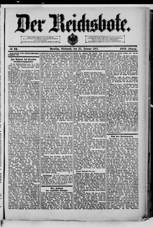 Der Reichsbote vom 23.01.1901