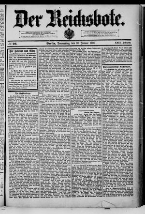 Der Reichsbote vom 31.01.1901