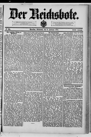 Der Reichsbote vom 06.02.1901