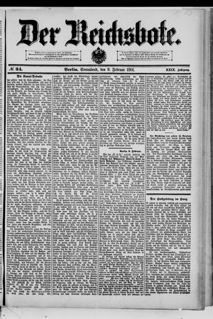 Der Reichsbote vom 09.02.1901