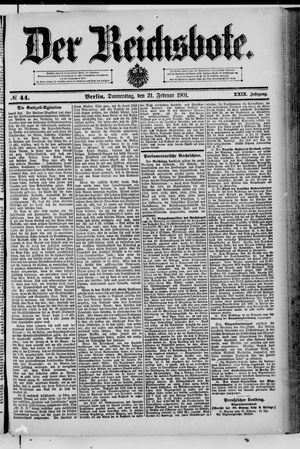 Der Reichsbote vom 21.02.1901