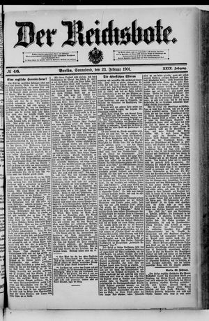 Der Reichsbote vom 23.02.1901