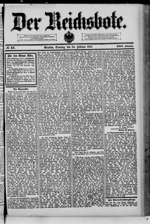 Der Reichsbote vom 24.02.1901