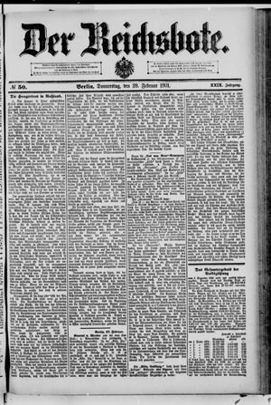 Der Reichsbote vom 28.02.1901