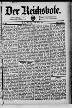 Der Reichsbote vom 05.03.1901