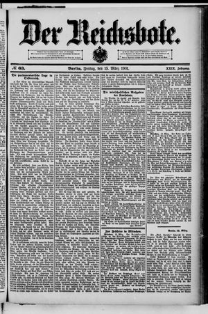 Der Reichsbote vom 15.03.1901