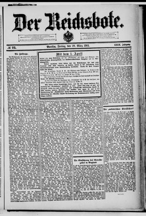 Der Reichsbote vom 29.03.1901