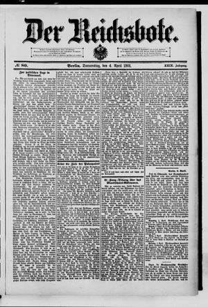 Der Reichsbote vom 04.04.1901