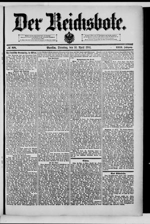 Der Reichsbote vom 16.04.1901
