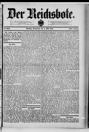 Der Reichsbote on May 4, 1901