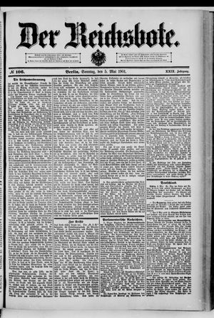 Der Reichsbote vom 05.05.1901