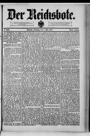 Der Reichsbote vom 07.05.1901
