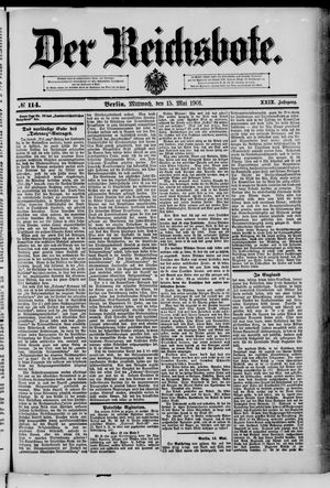 Der Reichsbote vom 15.05.1901
