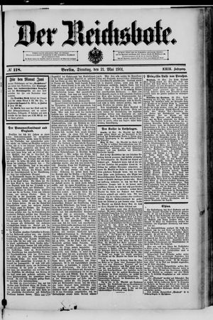 Der Reichsbote vom 21.05.1901