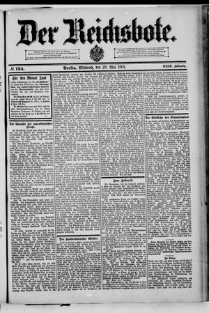 Der Reichsbote vom 29.05.1901