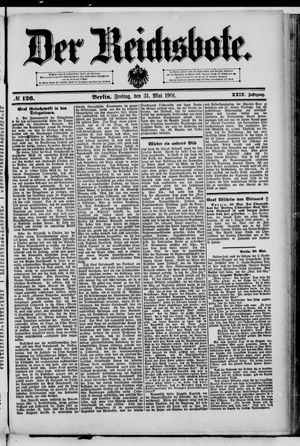 Der Reichsbote vom 31.05.1901