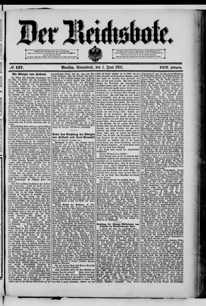 Der Reichsbote vom 01.06.1901