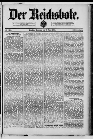 Der Reichsbote vom 02.06.1901