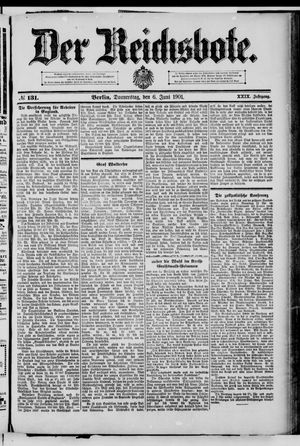 Der Reichsbote vom 06.06.1901