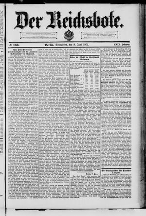 Der Reichsbote vom 08.06.1901